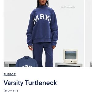 Parke Varsity Turtleneck